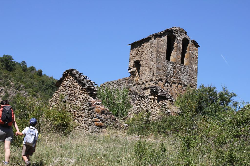 Pensjonat Casa Rural Lo Ferrero Belsué Zewnętrze zdjęcie
